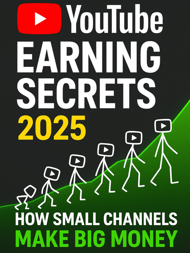 YouTube Earning Secrets 2025: How Small Channels Make Big Money